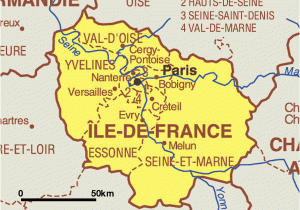 Where is Paris On the Map Of France Iile De France Parijs Paris Kaart Map Carte Eu Foto Frankrijk