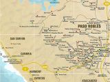 Where is Paso Robles California On the Map Map Of Paso Robles California Massivegroove Com