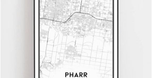 Where is Pharr Texas On the Map Pharr Texas Map Etsy