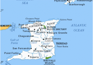 Where is Port Of Spain Trinidad On the Map Trinidad Und tobago Weltatlas