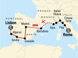Where is Rome Georgia On A Map Rome to Lisbon On A Shoestring In Spain Europe G Adventures