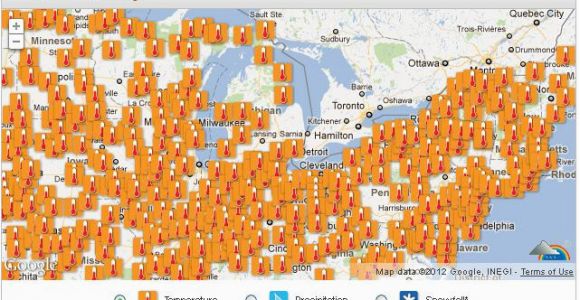 Where is Saline Michigan On the Map How Has Your Local Climate Changed the Weather Underground Shows