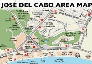 Where is San Jose California On the Map San Jose Del Cabo Map San Jose Del Cabo Los Cabos Baja