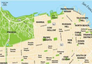 Where is San Marino California On A Map San Francisco Maps for Visitors Bay City Guide San Francisco