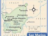 Where is San Marino Located On A Map Of Europe San Marino Information and Geography