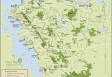 Where is San Rafael California On the Map Map San Francisco Bay area California Outline Map Od California