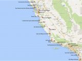 Where is Santa Barbara California On the Map California Missions Map where to Find them