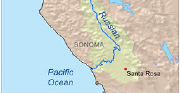 Where is sonoma California On the Map Map Of Russian River Places I Have Been