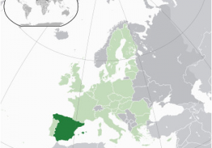 Where is Spain On the Map Of Europe Spain Facts for Kids