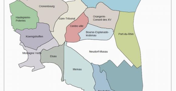 Where is Strasbourg France On the Map Datei Les 15 Quartiers Fonctionnels De Strasbourg Jpg