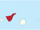 Where is Tenerife On the Map Of Spain Tenerife Wikipedia