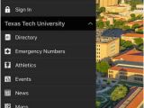 Where is Texas Tech Located On the Map Texas Tech Mobile On the App Store