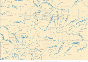 Where is the Colorado River On A Map Colorado Lakes Map Luxury Colorado Mountain Ranges Map Printable Map