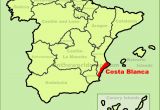 Where is the Costa Brava In Spain On A Map Costa Blanca Maps Spain Maps Of Costa Blanca