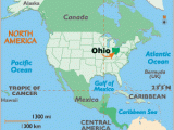Where is the Ohio River Located On A Map Ohio Map Geography Of Ohio Map Of Ohio Worldatlas Com