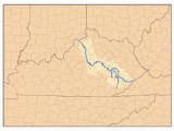 Where is the Ohio River On A Map Kentucky River Wikipedia