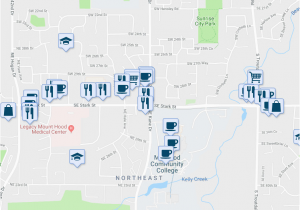 Where is Troutdale oregon On A Map Gresham or Walk Score