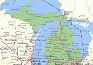 Where is Troy Michigan On A Map Michigan Map Stock Photos and Images 123rf