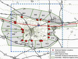 Where is Tyler Texas Located On the Map Map Study area Design for Collection Of Cell Gps and Bluetooth