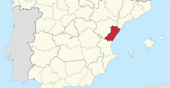 Where is Valencia In Spain Map Province Of Castella N Wikipedia