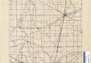 Where is Van Wert Ohio On Map Ohio Historical topographic Maps Perry Castaa Eda Map Collection