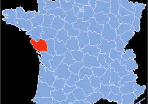 Where is Vendee In France Map Vendee Wikipedija