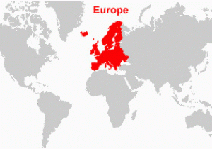 Where is Western Europe Located On the World Map Europe Map and Satellite Image