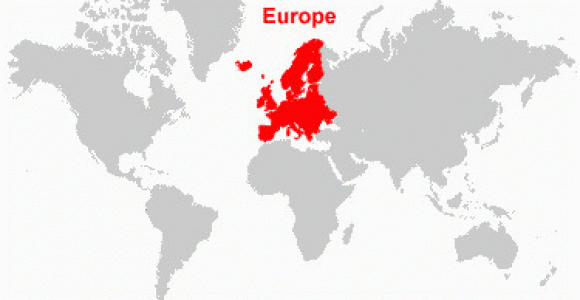 Where is Western Europe Located On the World Map Europe Map and Satellite Image