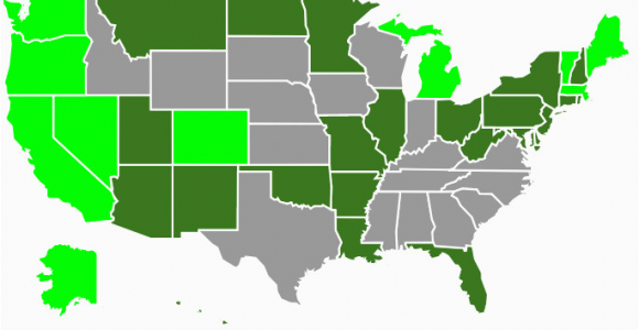 Where to Buy Pot In Colorado Map State Marijuana Laws In 2018 Map