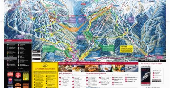 Whistler Canada Ski Map Whistler Blackcomb Trail Map Onthesnow