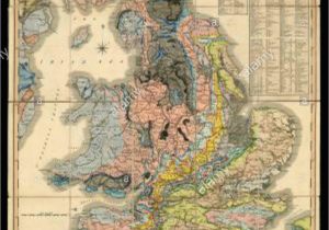 William Smith Geological Map Of England Old Map New England Stock Photos Old Map New England Stock Images