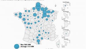 Wind Map France French Wind Farms Increase Generation by 21