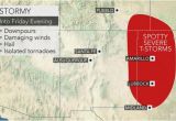 Wind Map Texas Locally Severe Storms to Rumble Through southern Plains Into Friday