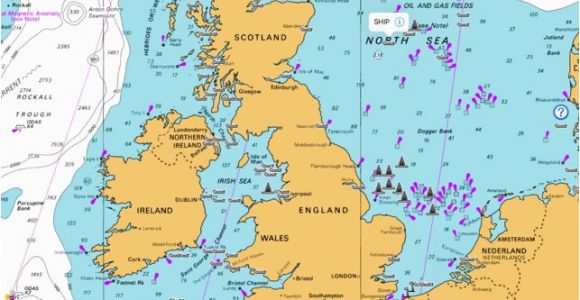 Wind Speed Map Ireland Noaa Buoys Charts Weather