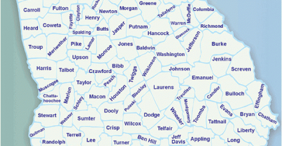 Winder Georgia Map Georgia Counties Map