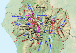 Windermere England Map List Of Hill Passes Of the Lake District Wikipedia