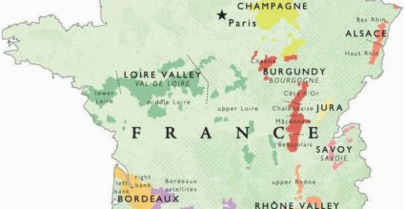Wine Country France Map Wine Map Of France In 2019 Places France Map Wine Recipes