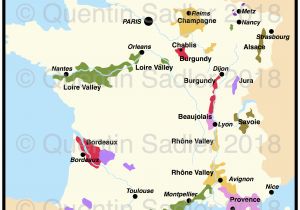Wine Map Of France with Regions Burgundy Quentin Sadler S Wine Page