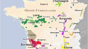 Wine Map Of France with Regions Map Of French Vineyards Wine Growing areas Of France