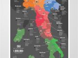 Wine Map Of Italy Poster Italy Wine Map Italian Everything Wine Folly Italy Map Italian