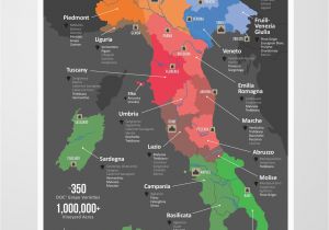 Wine Map Of Italy Poster Italy Wine Map Italian Everything Wine Folly Italy Map Italian