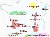 Wine Region Map Of France Printable Map Of France Tatsachen Info