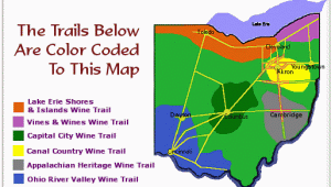 Wineries In Ohio Map there are so Many Wineries In Ohio It is Amazing some