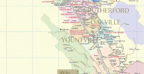 Wineries In southern California Map Napa Valley Winery Map Fresh Wineries In southern California Map