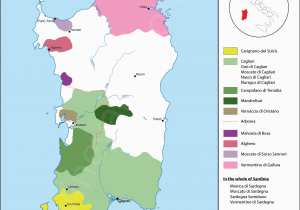 Wineries In Spain Map Wine Regions In Sardinia Italian Wine News Education Italian