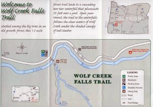 Wolf Creek oregon Map Cascade Ramblings Cascader Wolf Creek Fallstrail Douglas County