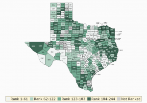 Wood County Texas Map Texas Rankings Data County Health Rankings Roadmaps