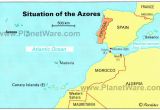 World Map Portugal Spain Azores islands Map Portugal Spain Morocco Western Sahara Madeira
