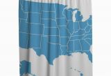 World Map Shower Curtain Canada United States Vector Map Shower Curtain