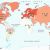 World Map with Canada Highlighted United States On World Map Pergoladach Co